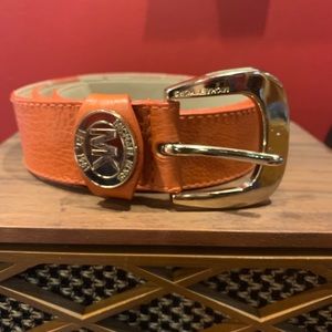 Michael Kors Leather Belt